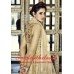 HR7323 Gold Heroine Nargis Fakhri Wedding Wear Dress